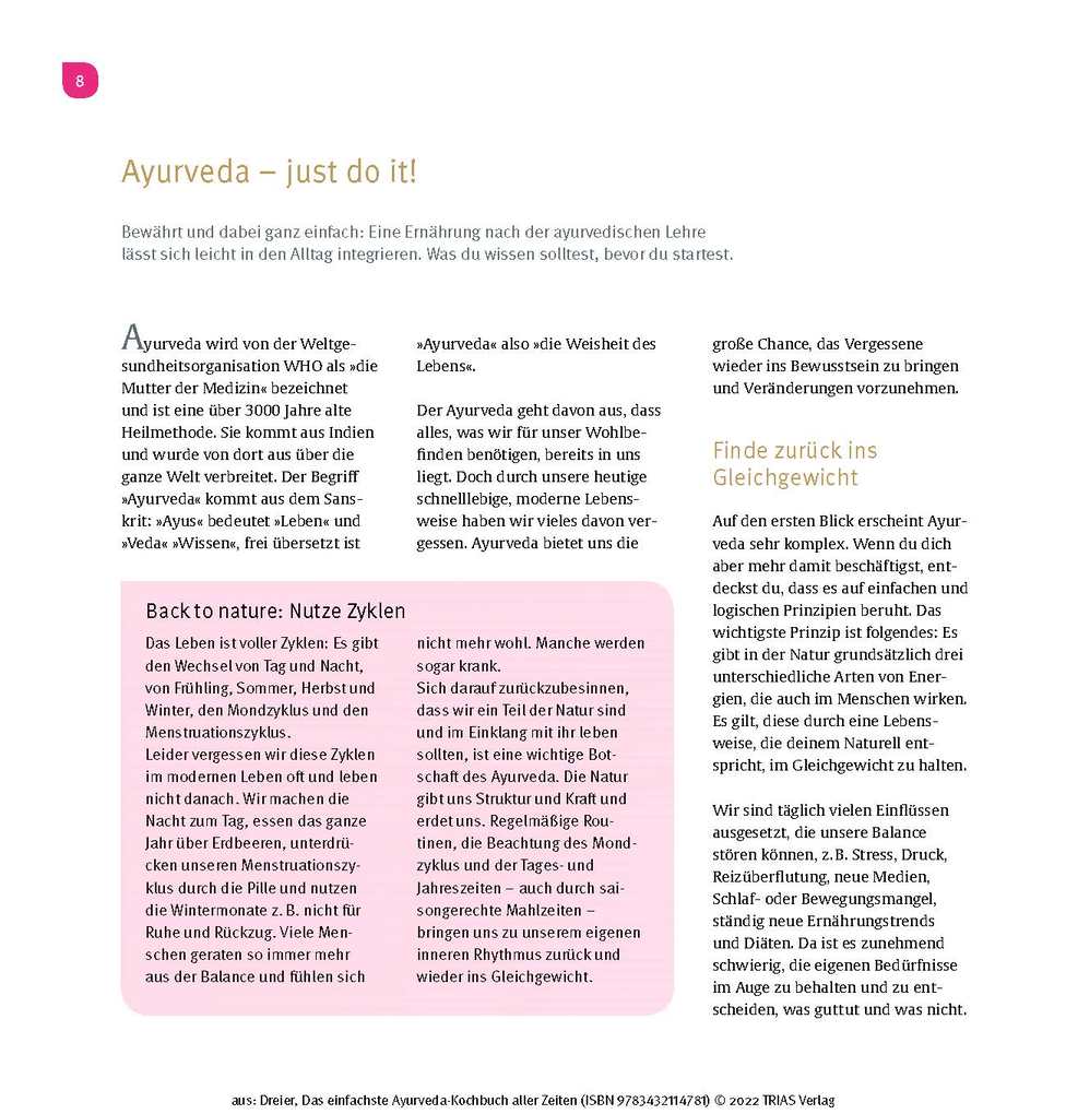 Weitere Ansicht: Das einfachste Ayurveda-Kochbuch aller Zeiten | Ulrike Dreier