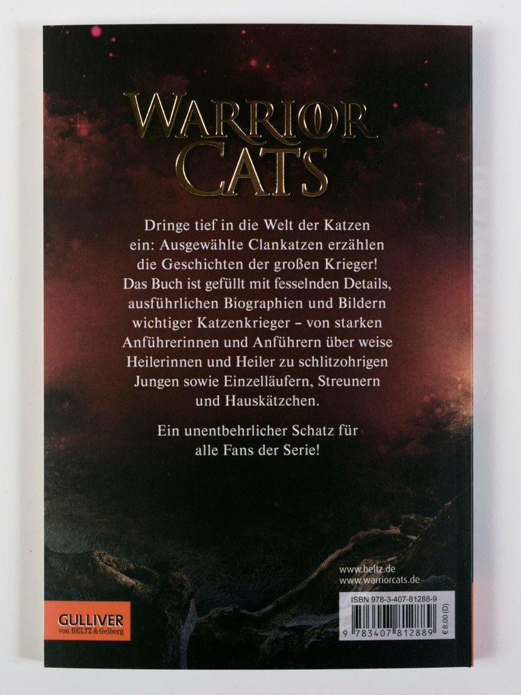 Weitere Ansicht: Warrior Cats - Welt der Clans. Von Helden und Verrätern | Erin Hunter
