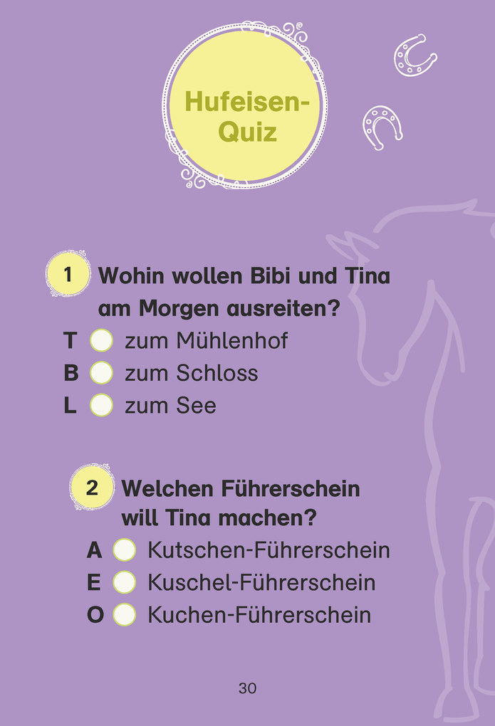 Weitere Ansicht: Bibi & Tina: Tina in der Klemme | Dorothea Flechsig