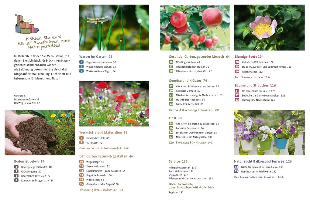 Weitere Ansicht: Naturgarten ganz einfach | Heike Boomgaarden, Bärbel Oftring, Werner Ollig