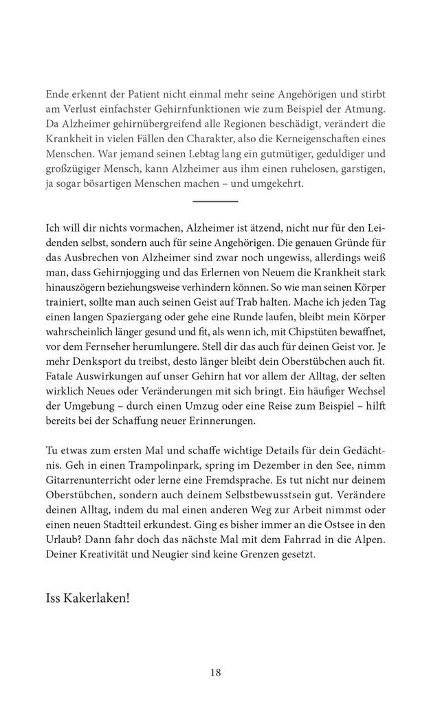 Weitere Ansicht: Hirn to go | Julia Reichert