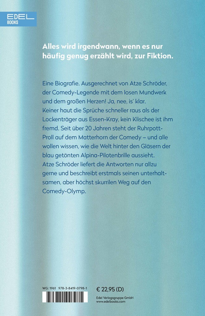 Weitere Ansicht: Blauäugig | Atze Schröder