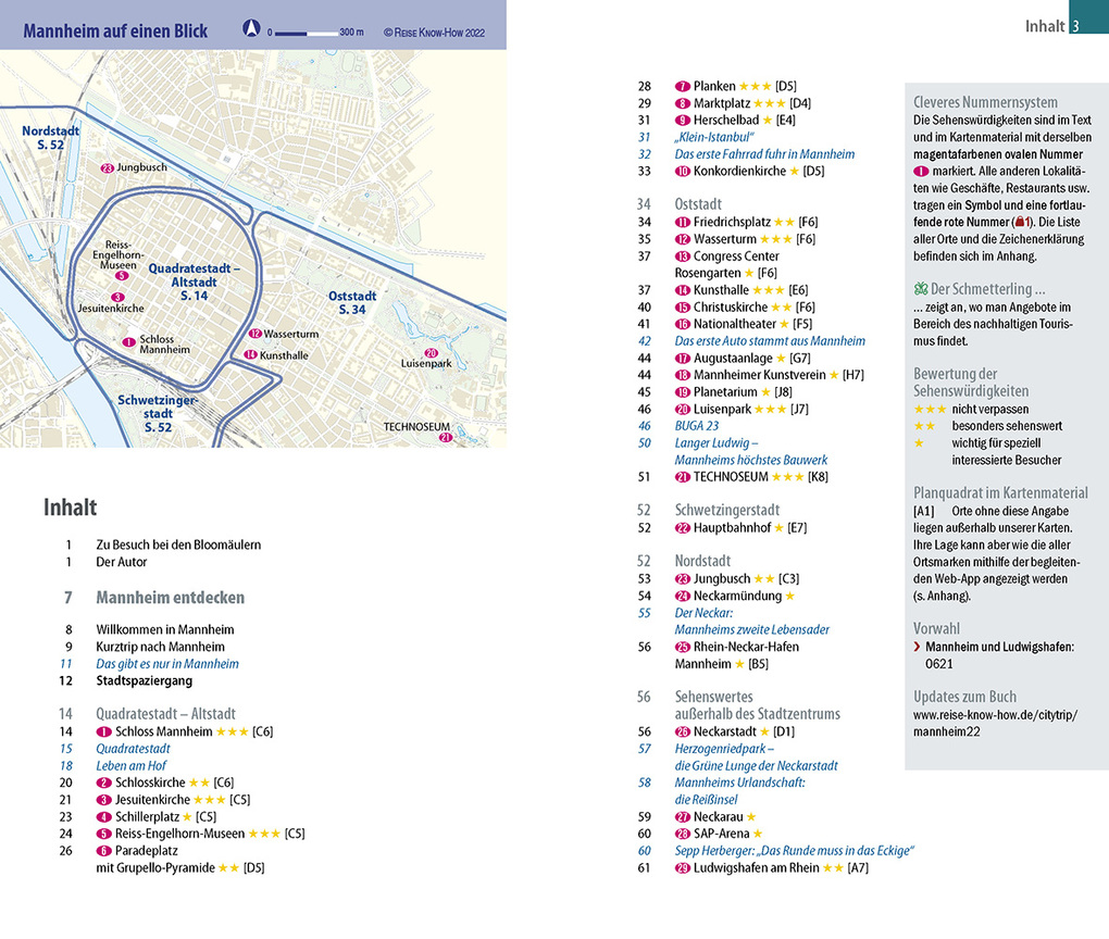 Weitere Ansicht: Reise Know-How CityTrip Mannheim mit Infos zur Bundesgartenschau | Günter Schenk