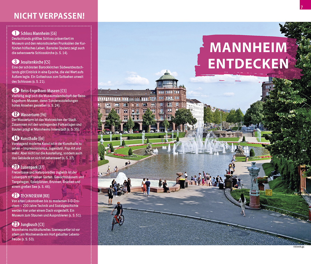Weitere Ansicht: Reise Know-How CityTrip Mannheim mit Infos zur Bundesgartenschau | Günter Schenk