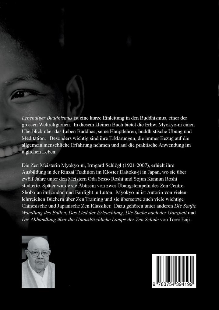 Weitere Ansicht: Lebendiger Buddhismus | Ehrw. Myokyo-ni Irmgard Schlögl