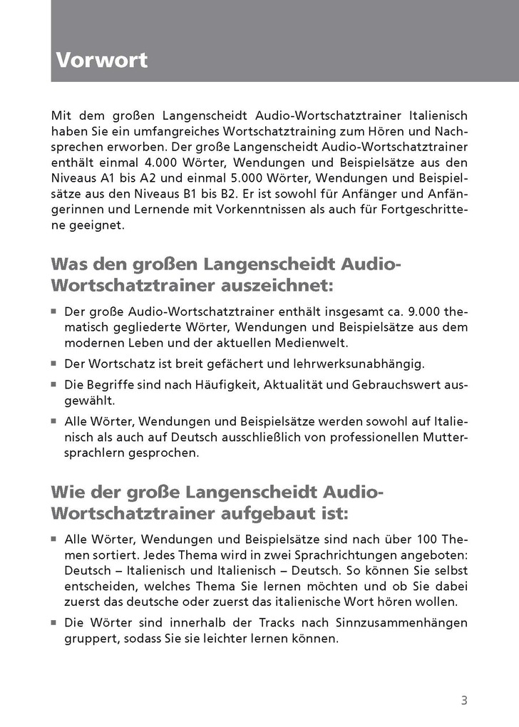 Weitere Ansicht: Langenscheidt Der große Audio-Wortschatztrainer Italienisch