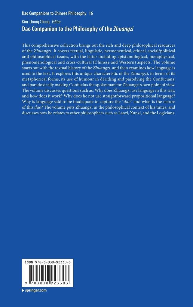 Weitere Ansicht: Dao Companion to the Philosophy of the Zhuangzi