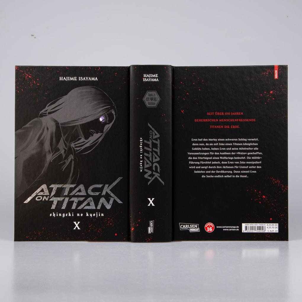 Weitere Ansicht: Attack on Titan Deluxe 10 | Hajime Isayama