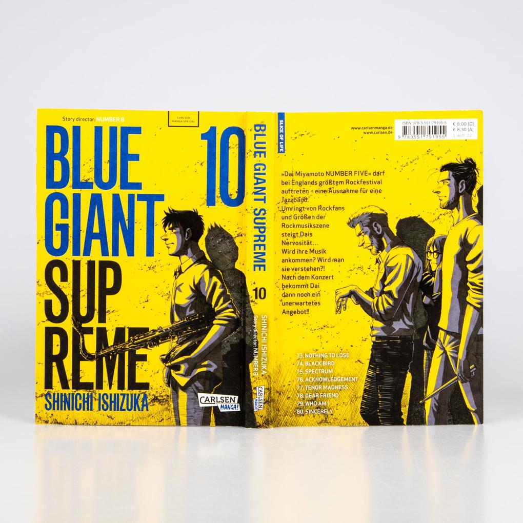 Weitere Ansicht: Blue Giant Supreme 10 | Shinichi Ishizuka