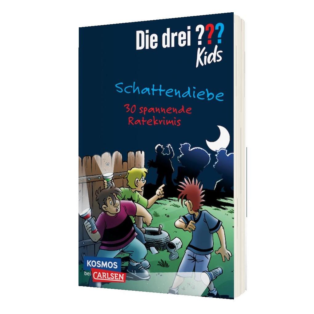 Weitere Ansicht: Die drei ??? Kids: Schattendiebe. 30 spannende Ratekrimis! | Ulf Blanck