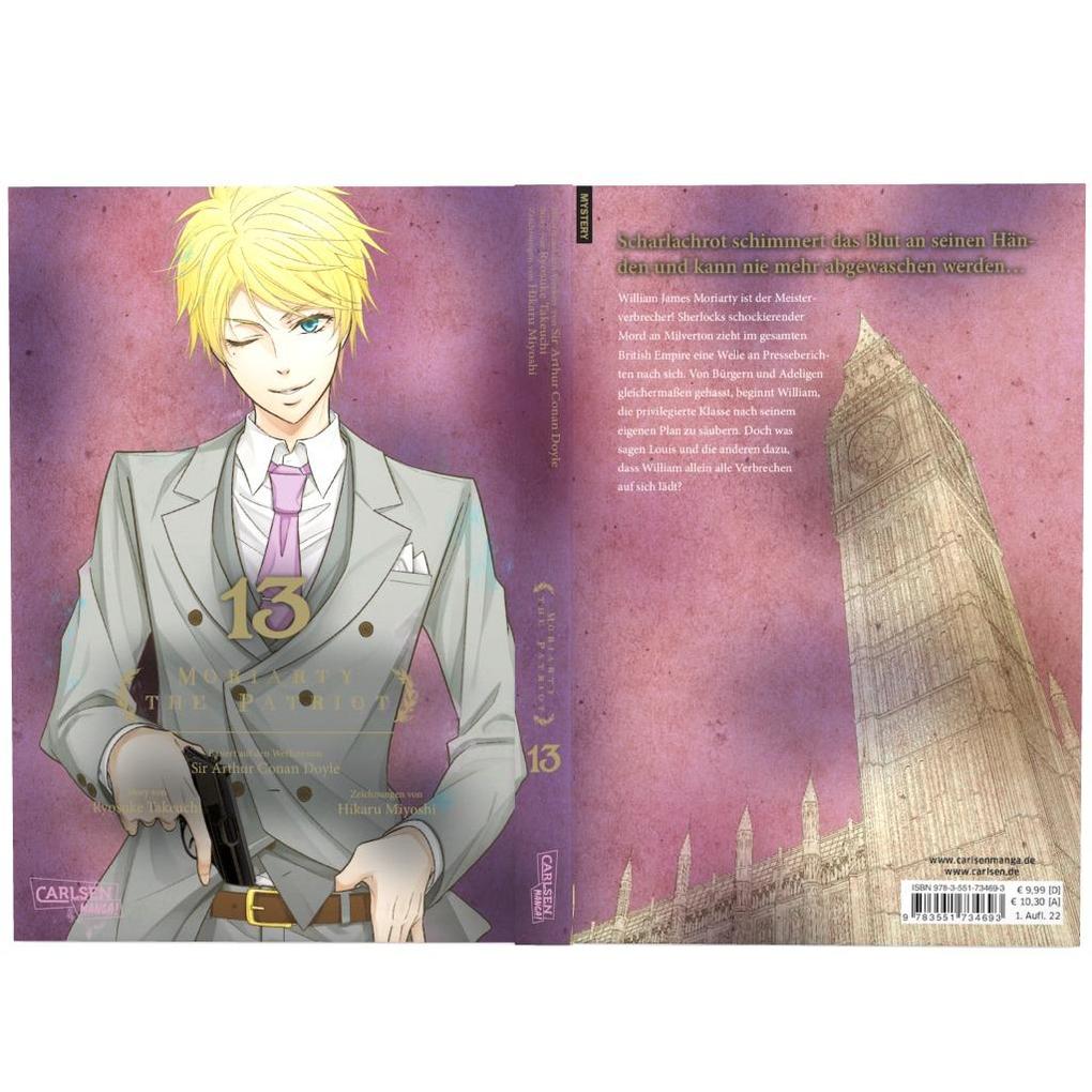Weitere Ansicht: Moriarty the Patriot 13 | Ryosuke Takeuchi
