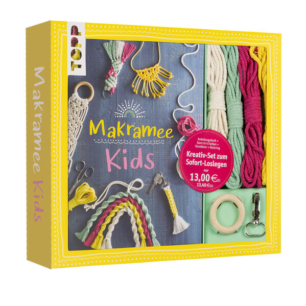 Produktbild: Kreativ-Set Makramee Kids | Inge Walz