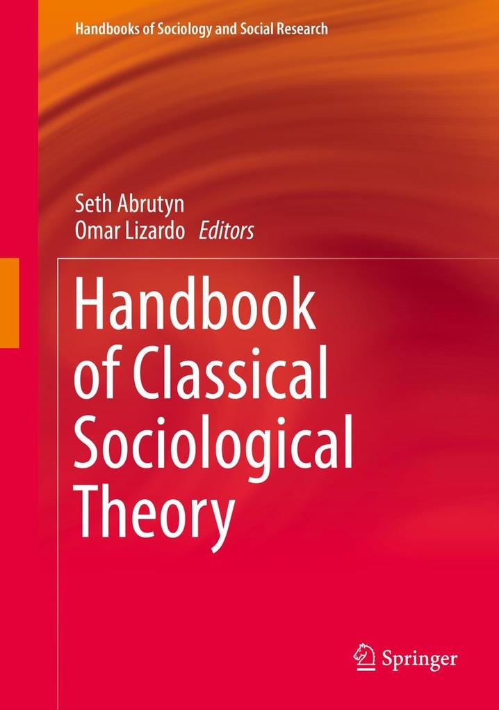 Produktbild: Handbook of Classical Sociological Theory