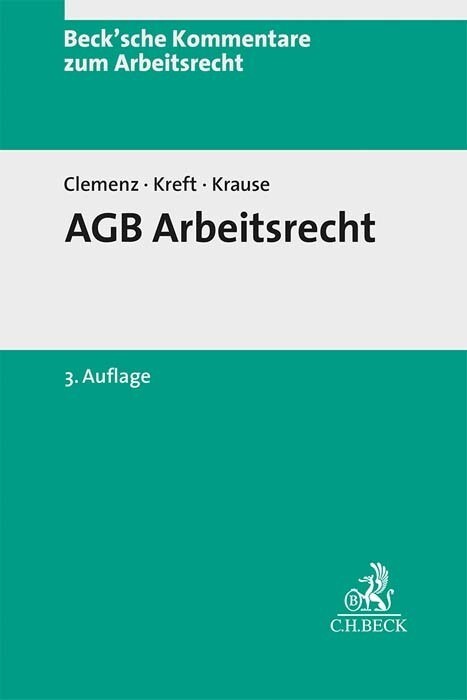 Produktbild: AGB-Arbeitsrecht | Susanne Clemenz, Burghard Kreft, Rüdiger Krause, Christian Hoefs, Steffen Klumpp