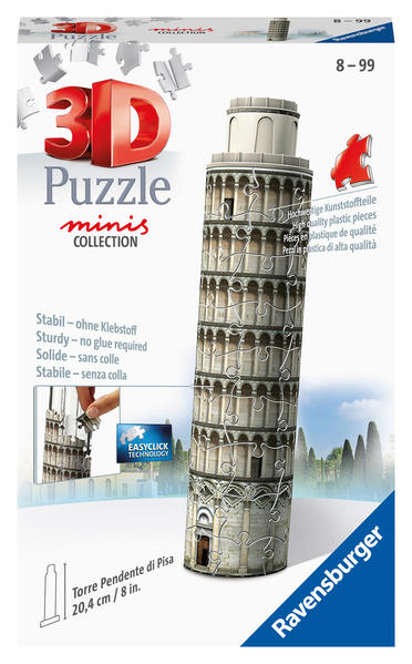 Produktbild: Ravensburger - Mini Schiefer Turm von Pisa, 54 Teile