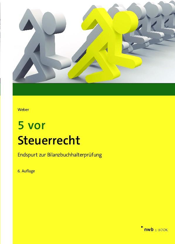 Produktbild: 5 vor Steuerrecht | Martin Weber