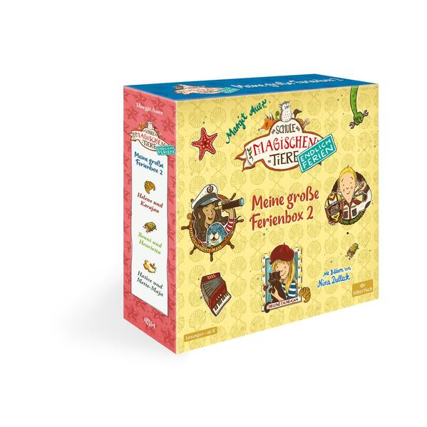 Produktbild: Die Schule der magischen Tiere - Endlich Ferien: Meine große Ferienbox 2 | Margit Auer