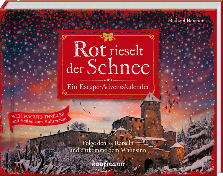 Produktbild: Rot rieselt der Schnee - Ein Escape-Adventskalender | Michael Hamannt