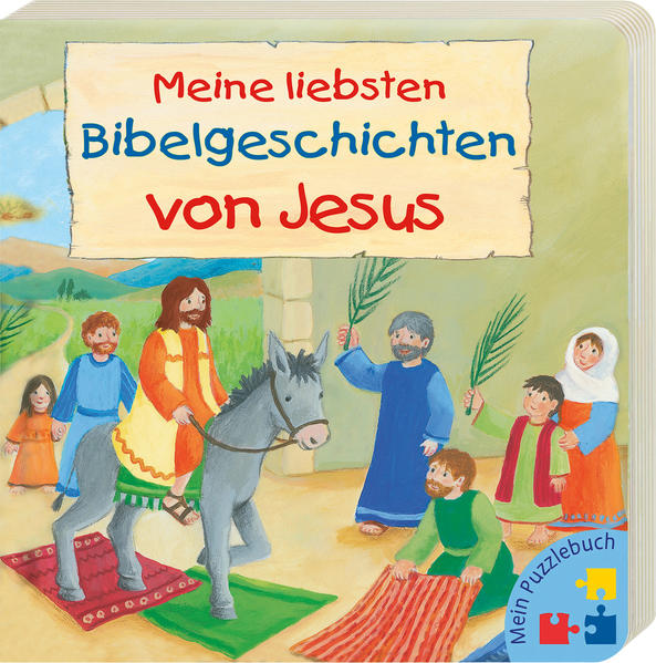 Produktbild: Mein Puzzlebuch: Meine liebsten Bibelgeschichten von Jesus | Reinhard Abeln