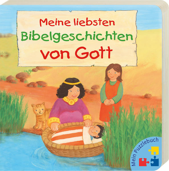 Produktbild: Mein Puzzlebuch: Meine liebsten Bibelgeschichten von Gott | Reinhard Abeln