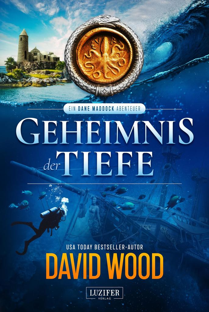 Produktbild: GEHEIMNIS DER TIEFE (Dane Maddock 1) | David Wood