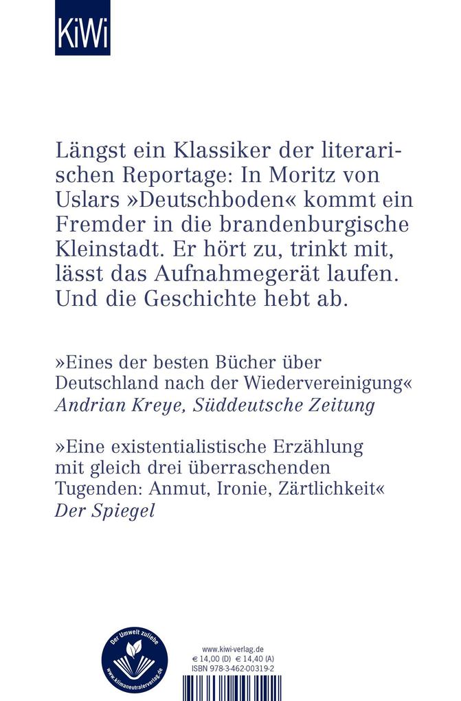 Weitere Ansicht: Deutschboden | Moritz Von Uslar