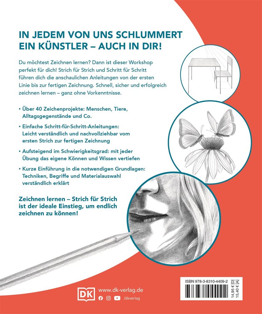 Weitere Ansicht: Zeichnen lernen - Strich für Strich