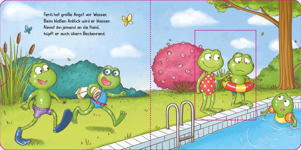 Weitere Ansicht: Kleiner Angstfrosch, hab doch Mut! | Christine Kugler