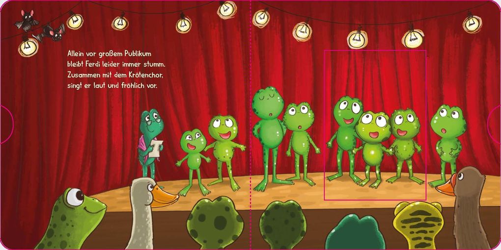 Weitere Ansicht: Kleiner Angstfrosch, hab doch Mut! | Christine Kugler