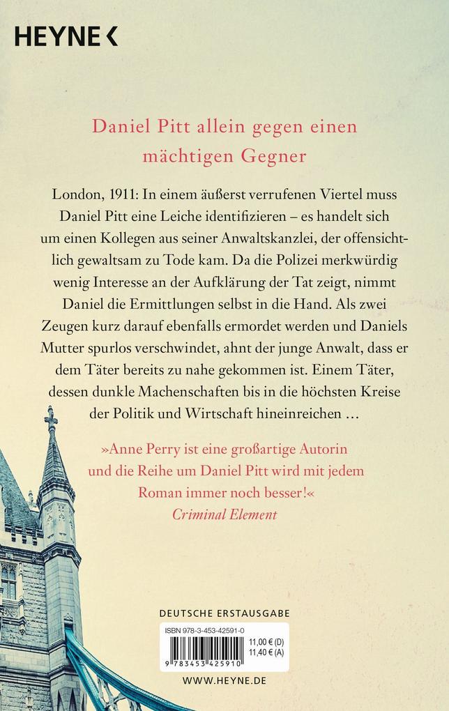 Weitere Ansicht: Der Rächer von Mile End | Anne Perry