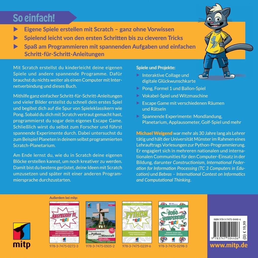 Weitere Ansicht: Programmieren lernen mit Scratch - So einfach! | Michael Weigend