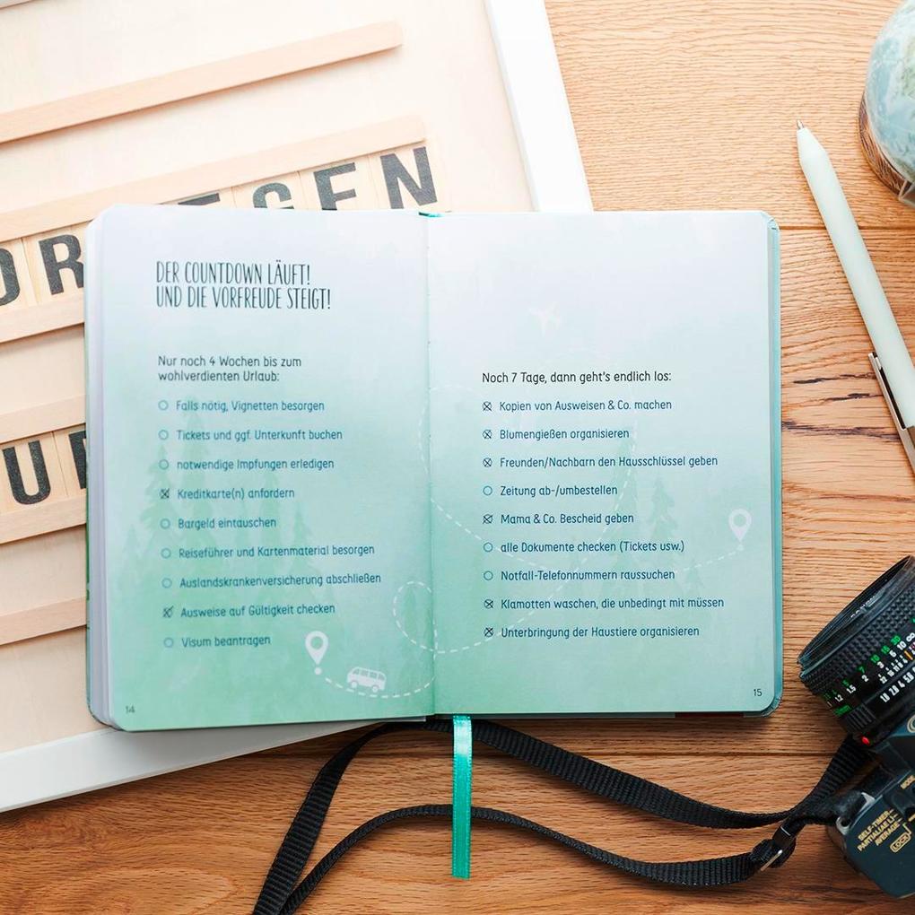 Weitere Ansicht: Reisetagebuch (Weltkarte)