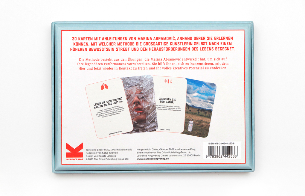 Weitere Ansicht: Die Marina Abramovic Methode | Marina Abramovi, Katya Tylevich