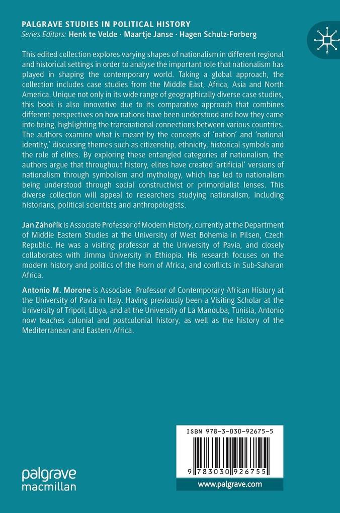 Weitere Ansicht: Histories of Nationalism beyond Europe