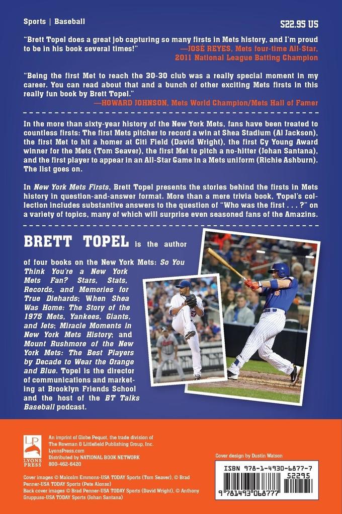 Weitere Ansicht: New York Mets Firsts | Brett Topel