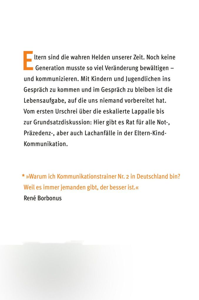 Weitere Ansicht: 'Ich zähle jetzt bis drei!' | René Borbonus