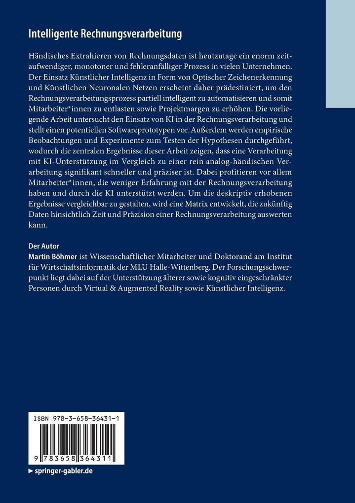 Weitere Ansicht: Intelligente Rechnungsverarbeitung | Martin Böhmer