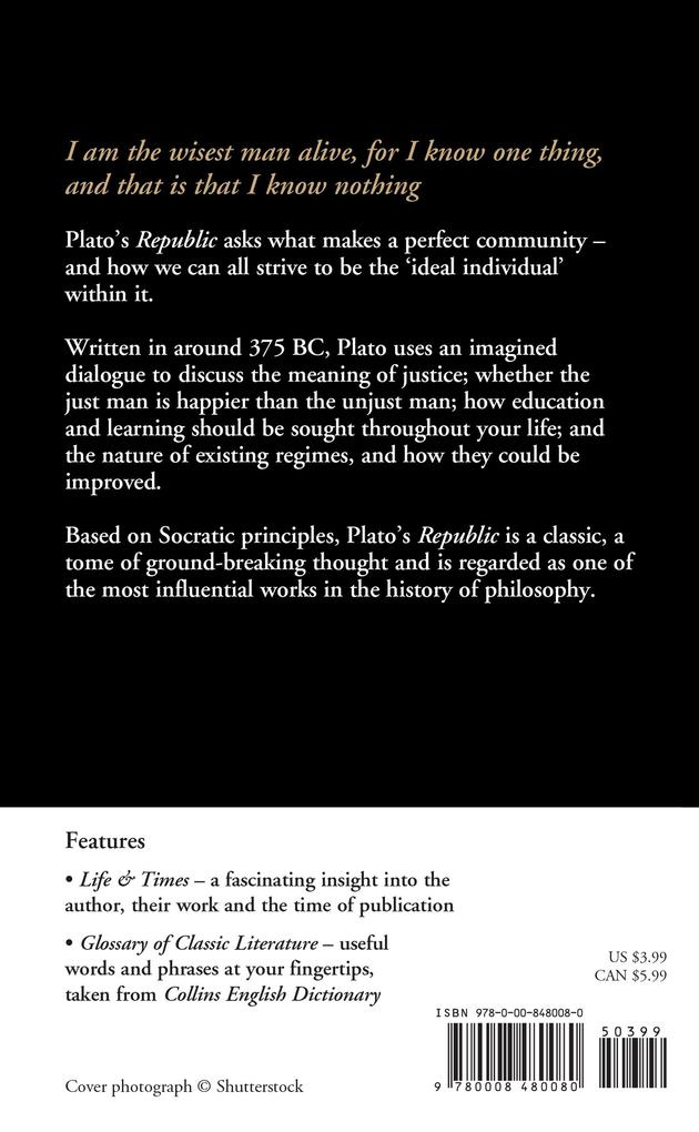 Weitere Ansicht: XREPUBLIC_CLASSICS PB | Plato