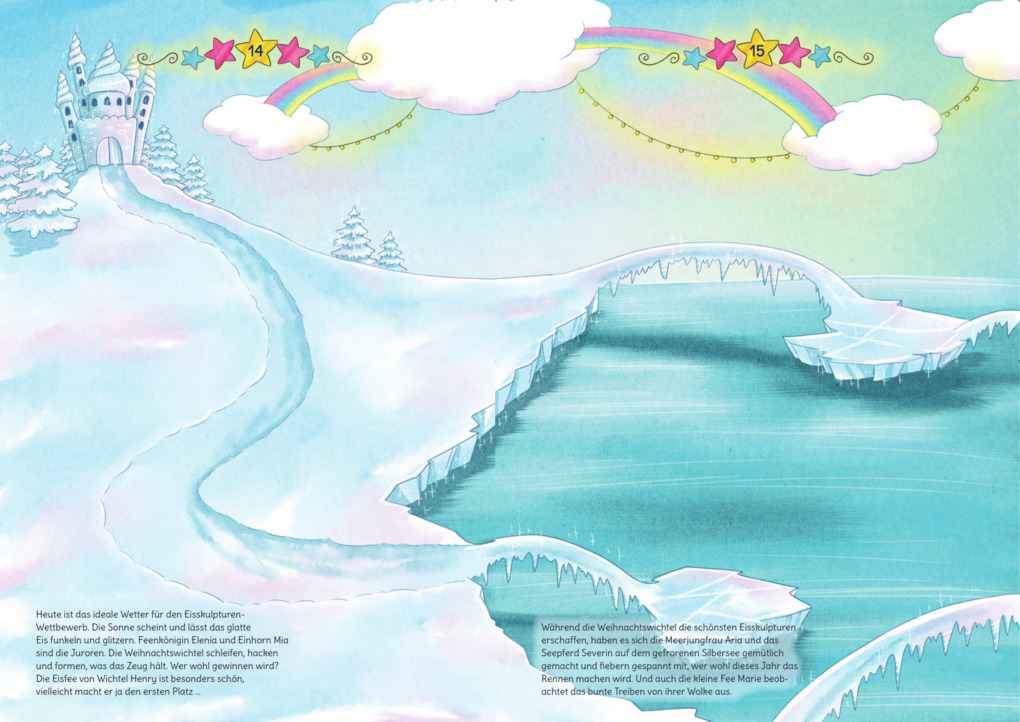 Weitere Ansicht: Mein Sticker-Adventskalender | Klara Kamlah