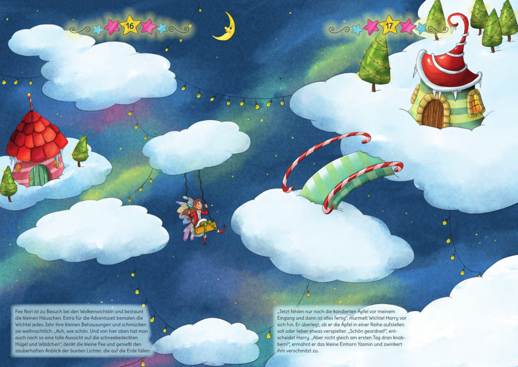 Weitere Ansicht: Mein Sticker-Adventskalender | Klara Kamlah