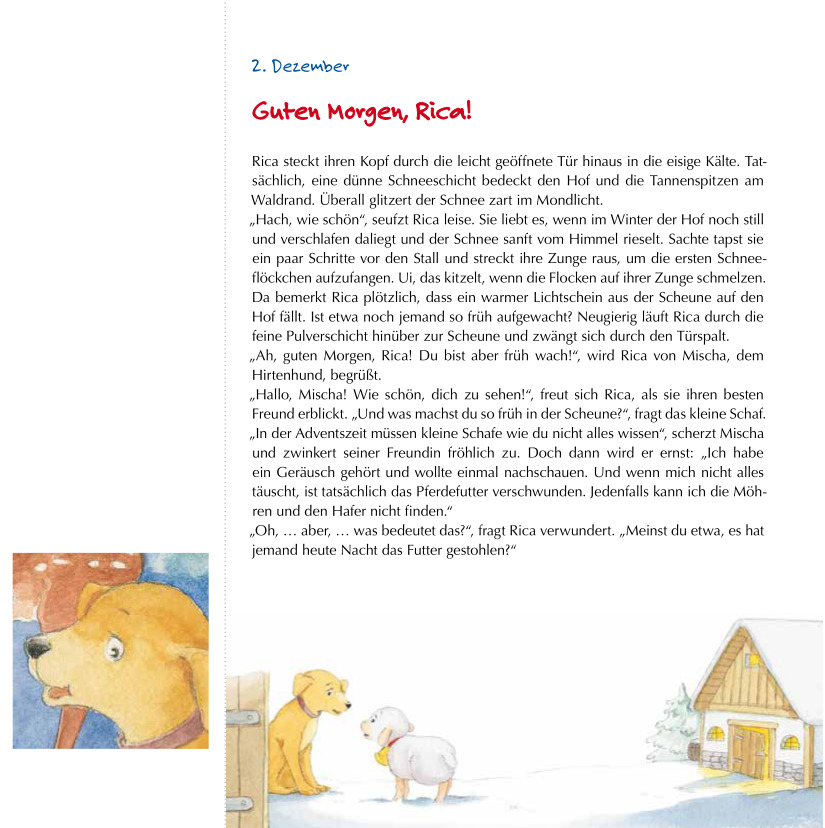 Weitere Ansicht: Neue Weihnachtsfreunde für Rica | Laura Lamping