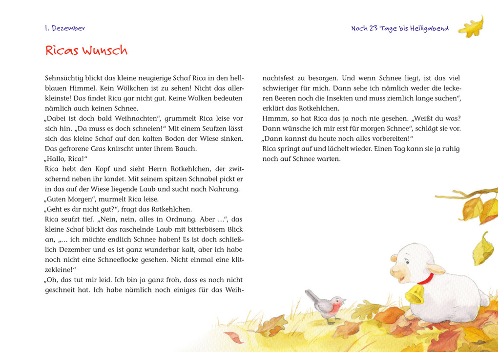 Weitere Ansicht: Ein Weihnachtsgeschenk für Rica | Katharina Wilhelm
