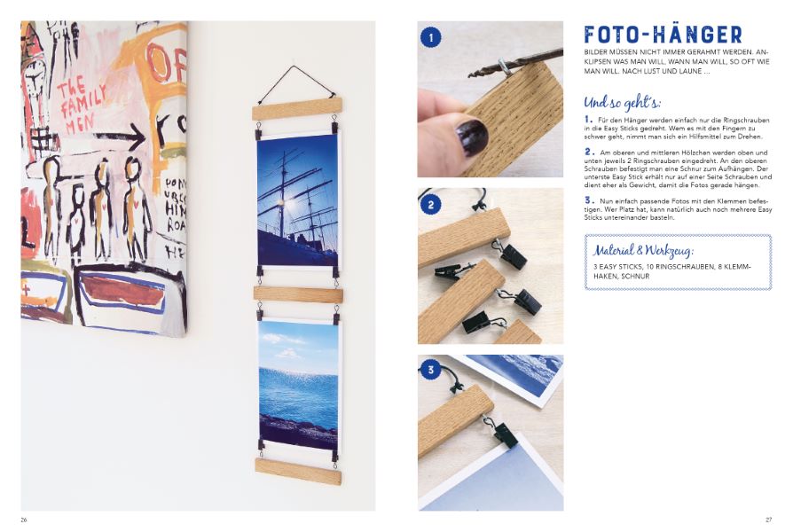 Weitere Ansicht: Do it yourself mit Easy Sticks | Ina Mielkau