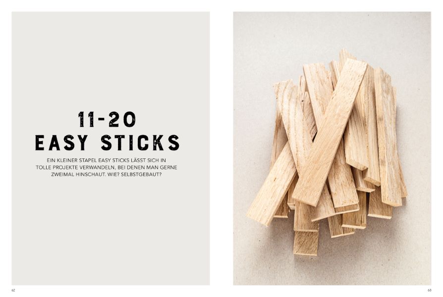 Weitere Ansicht: Do it yourself mit Easy Sticks | Ina Mielkau