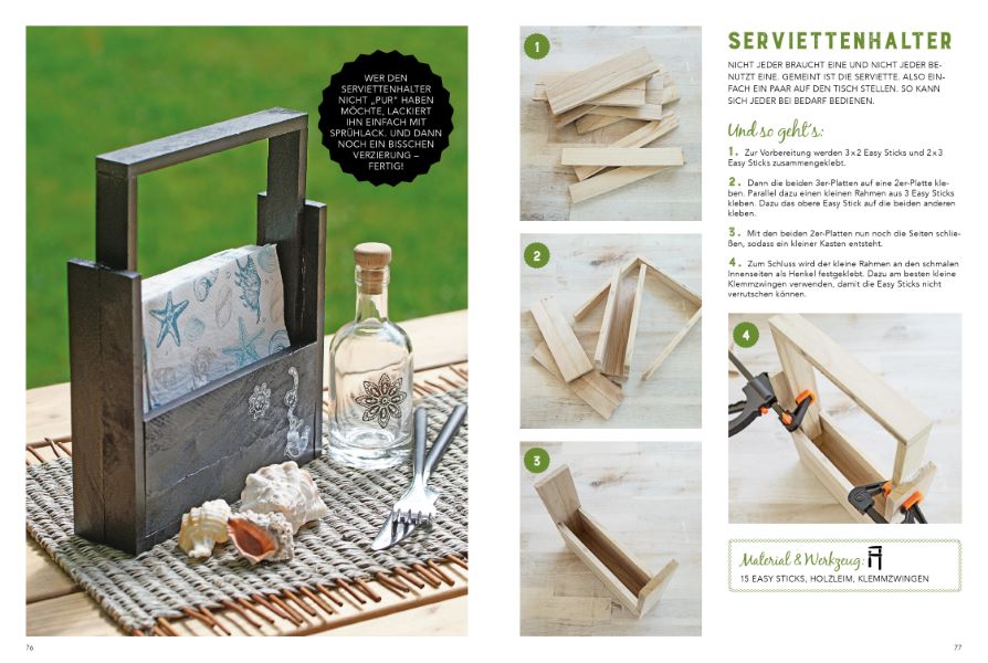 Weitere Ansicht: Do it yourself mit Easy Sticks | Ina Mielkau