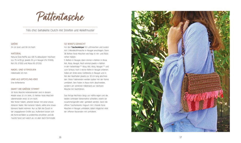 Weitere Ansicht: Ideen aus Raffia-Bast | Dagmar Bily