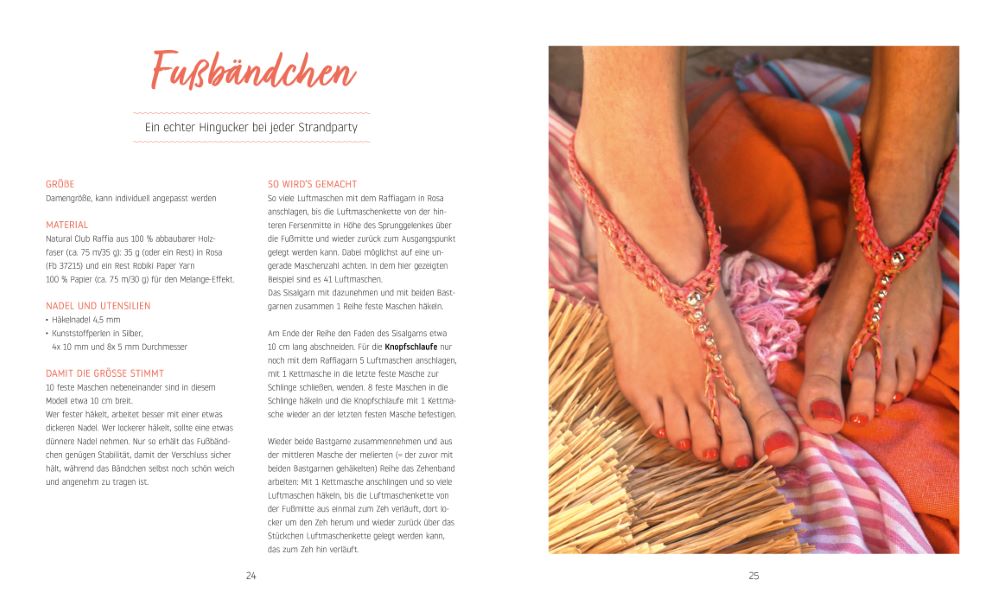 Weitere Ansicht: Ideen aus Raffia-Bast | Dagmar Bily