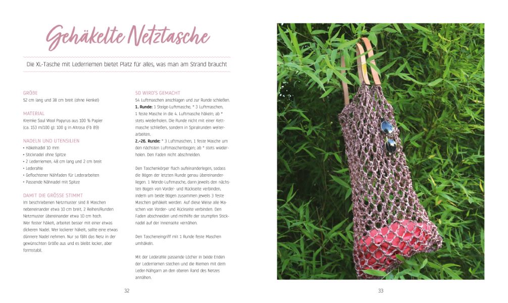 Weitere Ansicht: Ideen aus Raffia-Bast | Dagmar Bily