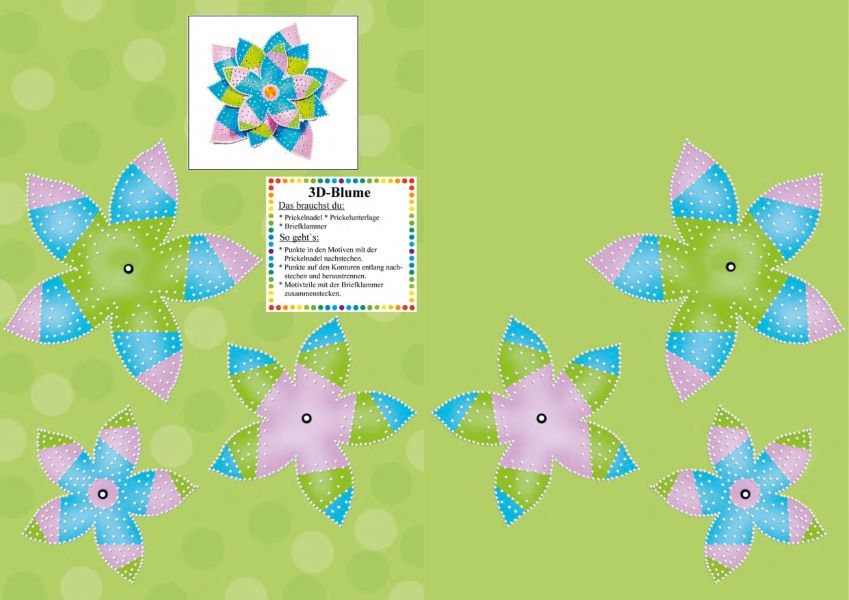 Weitere Ansicht: Mein Prickel-Bastelbuch | Andrea Küssner-Neubert