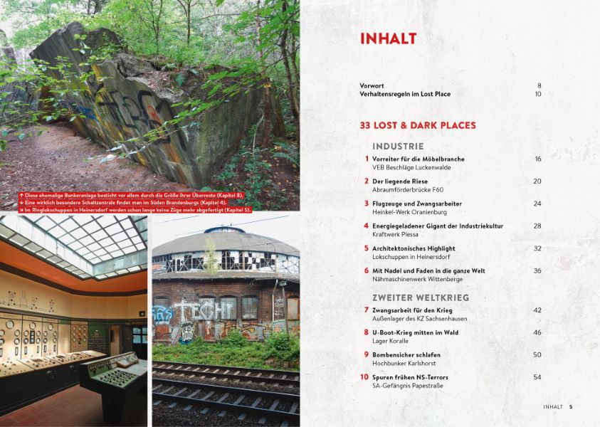 Weitere Ansicht: Lost & Dark Places Berlin und Brandenburg | Corinna Urbach, Christine Volpert